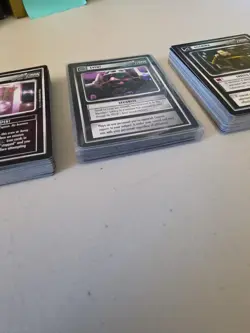 Star Trek CCG 1E Q Continuum Common/Uncommon Set + 14 Rares - 94 Cards NM - Image 2