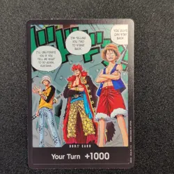 One Piece DON!! Card Your Turn +1000 Foil Law, Kid & Luffy - Image 1