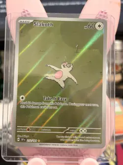 Pokemon Slakoth 212/191 SSP EN Holo 60 HP Basic Beast Pokemon TCG Card Stock - Image 1