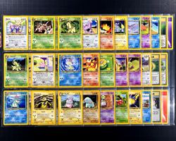 2000 Pokemon NEO GENESIS Set COMPLETE Uncommon Common NON HOLO Cards Lot NM MINT - Image 1