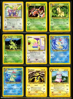 2000 Pokemon NEO GENESIS Set COMPLETE Uncommon Common NON HOLO Cards Lot NM MINT - Image 2