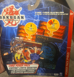 Spin Master Bakugan Battle Brawlers Card Power Pack 10 Cards Foil Holo 2008 - Image 1