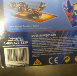 Spin Master Bakugan Battle Brawlers Card Power Pack 10 Cards Foil Holo 2008 - Image 2