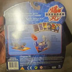 Spin Master Bakugan Battle Brawlers Card Power Pack 10 Cards Foil Holo 2008 - Image 3
