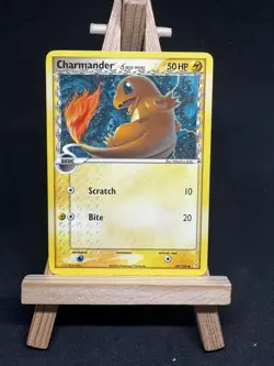 Pokemon TCG Charmander EX Crystal Guardians 49/100 Non Holo Card NM - Image 1
