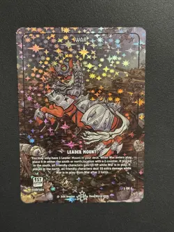 Dead World TCG War 210/184 SR Borderless Holo Card 1st Edition 2026 - Image 1