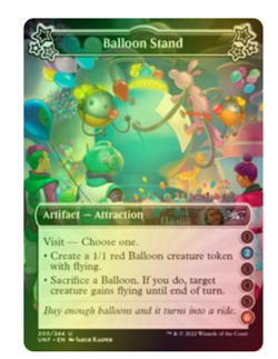 Balloon Stand (2-6) Foil Unfinity MTG - Image 1
