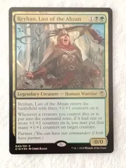 Reyhan, Last of the Abzan Commander 2016 Foil - Image 1