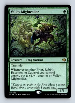 Valley Mightcaller 202 R Bloomburrow Magic: The Gathering Foil NM/M - Image 1