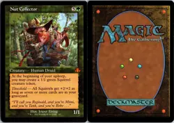 Nut Collector (Retro Frame) 347 Dominaria Remastered Magic: The Gathering MP - Image 3