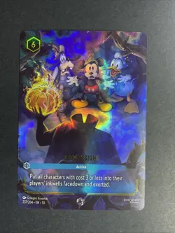 2023 Disney Lorcana—Spooky Sight #237 Whispers in the Well—Enchanted Foil - Image 1