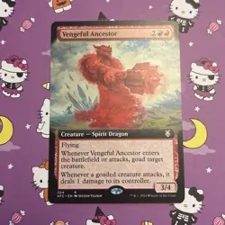 x1 Vengeful Ancestor - Deck Exclusive R MTG Commander Legends: Battle for Baldur - Image 1