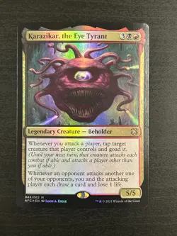 Karazikar, the Eye Tyrant 049/062 AFC Foil - Image 1