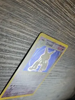 Simsala Base Set Holo Deutsch LP Vintage Pokemon Karte - Image 4