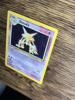 Simsala Base Set Holo Deutsch LP Vintage Pokemon Karte - Image 5
