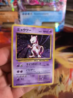 Pokemon Karte Card Mewtwo Mewtu Expansion Base Set Holo Wotc japanese Exc-NM - Image 3