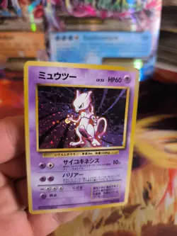 Pokemon Karte Card Mewtwo Mewtu Expansion Base Set Holo Wotc japanese Exc-NM - Image 5
