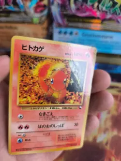 Pokemon Karte Card Vending expansion sheet glossy japan Glumanda Charmander Exc- - Image 3