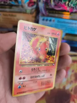Pokemon Karte Card Vending expansion sheet glossy japan Glumanda Charmander Exc- - Image 5