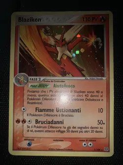 Pokemon Carta Blaziken Ex Smeraldo Holo 1/106 Ita Rara Italiano - Image 1