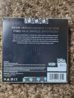 Magic The Gathering MTG Double Masters 2022 Collector Booster Box Factory Sealed - Image 2