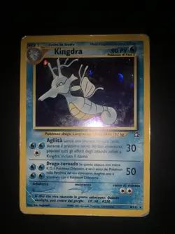 carta pokemon Kingdra Rara Holo Neo Genesis Ita Italiano 8/111 - Image 1