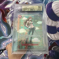 Nami Sp Awakening of The New ETA Op01-016 Japanese BGS 10 Pristine - Image 1