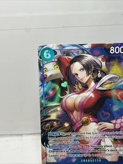 Boa Hancock SR Alt Art EB03-026 One Piece Heroines English Version - Image 2