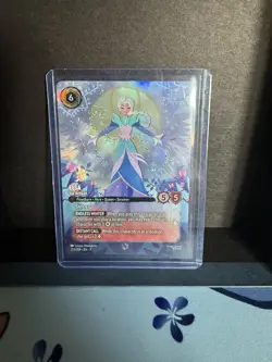 Elsa Ice Artisan Disney Lorcana TCG Winterspell Set 11 Enchanted Rare 233/204 - Image 4