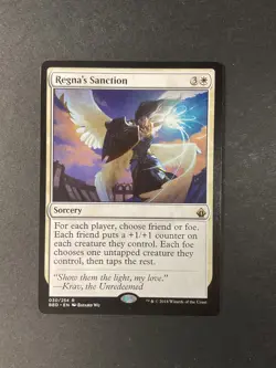 Regna's Sanction - Battlebond - Magic the Gathering - MTG - Image 1