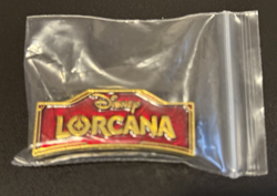 Disney Lorcana Pin Ruby - Red Logo Promo Exclusive The First Chapter, New! QTY 1 - Image 4