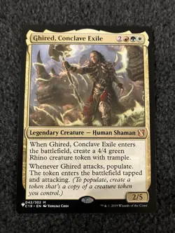 Magic The Gathering MTG - Ghired, Conclave Exile - Commander 2019 - Image 1