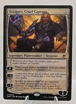 Tezzeret, Cruel Captain MTG Edge of Eternities Regular - Image 1