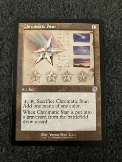Magic The Gathering MTG - Chromatic Star (Retro Frame) - BRO - Image 1