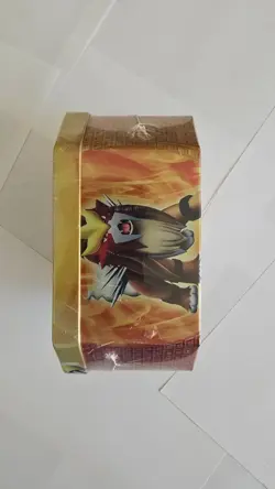 Pokemon Tin 2010 Raikou Shiny Deutsch OVP sealed HGSS 4 Booster + 2 Promos - Image 2