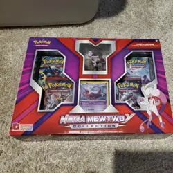 Pokemon TCG: Mega Mewtwo Y Figure Collection Box XY ERA 2015 New Factory Sealed - Image 1