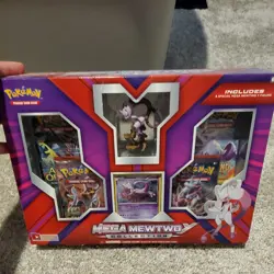 Pokemon TCG: Mega Mewtwo Y Figure Collection Box XY ERA 2015 New Factory Sealed - Image 2