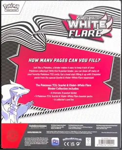 (SEALED) Pokemon Scarlet & Violet: White Flare Binder Collection - Image 2