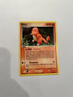 Pokemon Ditto Charmander 61/113 EX Delta Species 2005 - Image 1