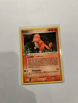 Pokemon Ditto Charmander 61/113 EX Delta Species 2005 - Image 3