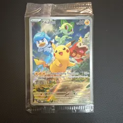 Pokemon TCG Pikachu 027/SV-P SV: Scarlet & Violet Promo Holo ENG 2023 60 HP - Image 1