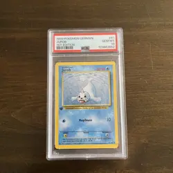 Pokemon 1999 Base set German 1st edition Jurob Seel *GEM MINT PSA 10* - Image 1