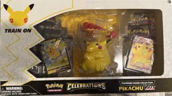 Pokemon TCG Celebrations Premium Figure Collection Pikachu VMAX Box 820650809408 - Image 1