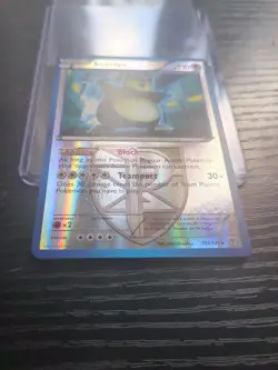 Pokemon TCG Snorlax Team Plasma Reverse Holo Rare Card 101/135 Plasma Storm - Image 2