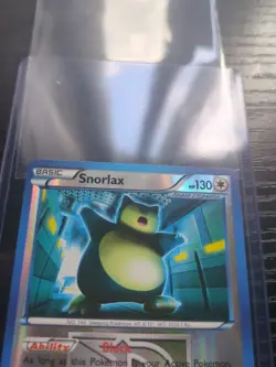 Pokemon TCG Snorlax Team Plasma Reverse Holo Rare Card 101/135 Plasma Storm - Image 3