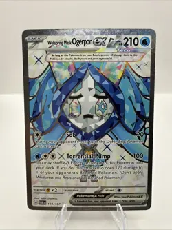 2024 Pokemon Twilight Masquerade Wellspring Mask Ogerpon ex #194/167 UR - Image 1