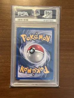 Pokemon Base Set Evolution Box Error Wartortle 42/102 PSA 8 - Image 2