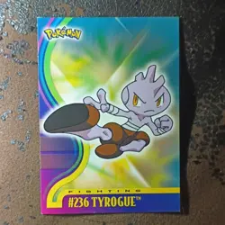 Topps Pokemon Topps Series 1 Tyrogue #236 1999 Blue Label - Image 1