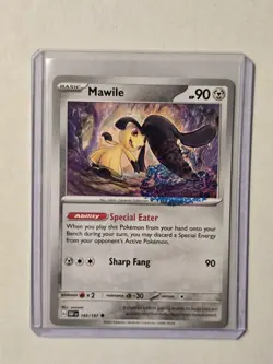 Pokemon Mawile 143/197 Obsidian Flames Printer Hickey Error Mint Condition - Image 1