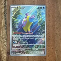 Pokemon TCG Bruxish Surging Sparks Illustration Rare 200/191 NM Card - Image 1